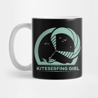 kitesurfing girl Mug